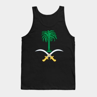 Emblem of Saudi Arabia Tank Top